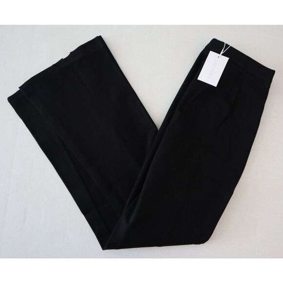 LUCY PARIS PA8907-1 Women's Sz Large Black Kari Slit Cuff Stretch Pants - Picture 11 of 11